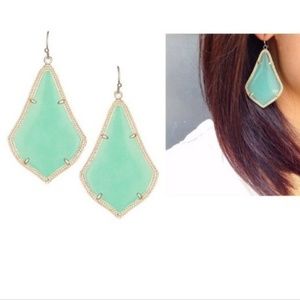 Kendra Scott Alexandra Drop earrings in Chalcedony